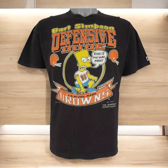 Cleveland Browns Cartoon Shirt Gift Fan Shirt Reprint Men Women Tee - Picture 1 of 3
